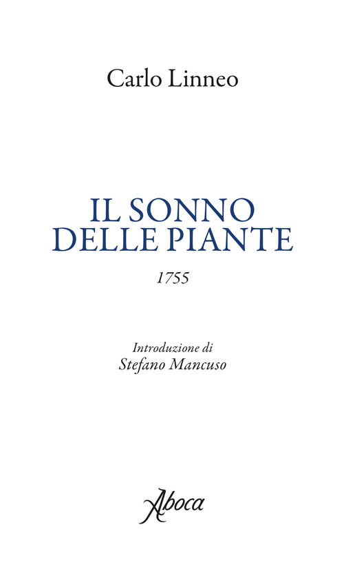 Il sonno delle piante. Testo latino a fronte