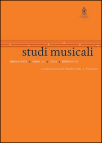 Studi musicali (2013). N.S.