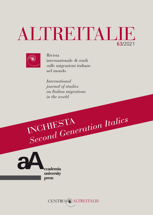 Altreitalie. Rivista internazionale di studi sulle popolazioni di origine italiana nel mondo