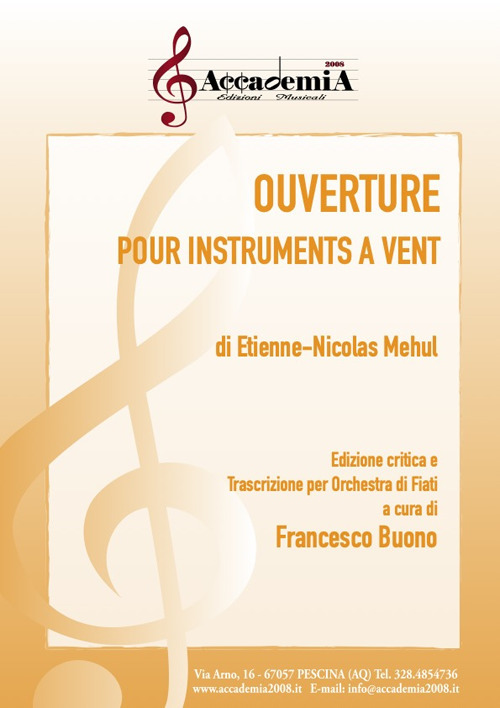 Ouverture pour instruments a vent