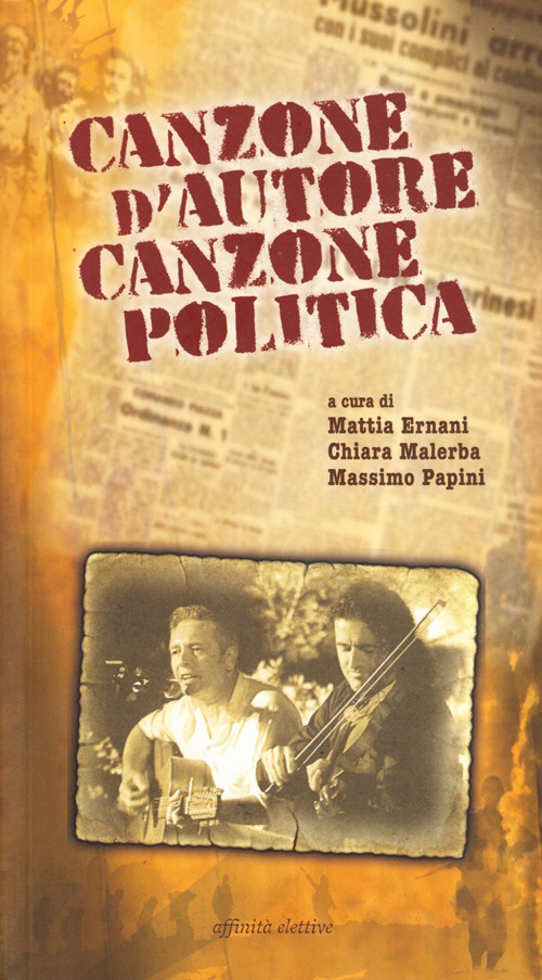 Canzone d'autore canzone politica