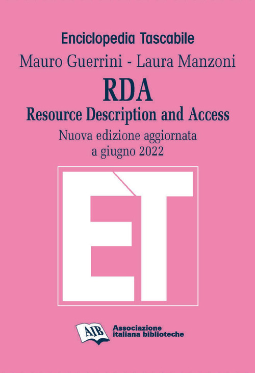 RDA. Resource Description and Access