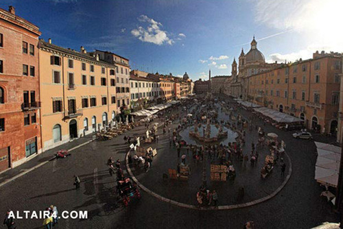 Stadio di Domiziano. Piazza Navona