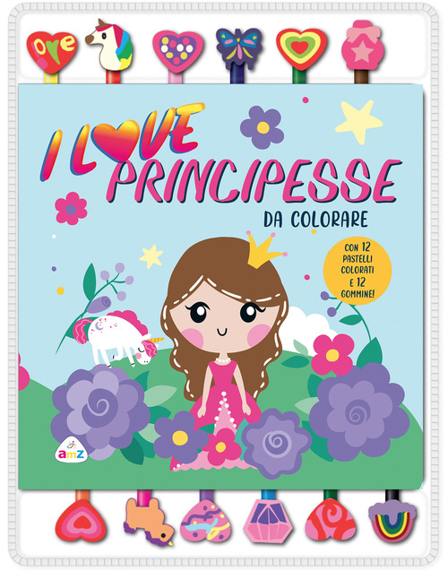 I love principesse da colorare