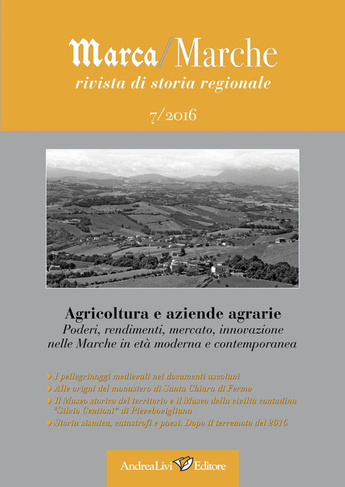 Marca/Marche. Rivista di storia regionale