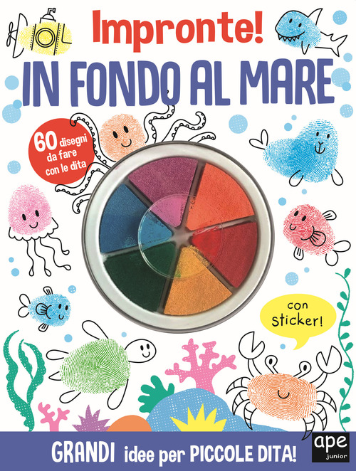 In fondo al mare. Impronte!