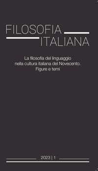 Filosofia italiana
