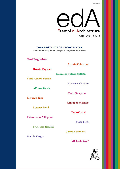 EDA. Esempi di architettura 2018. International journal of architecture and engineering