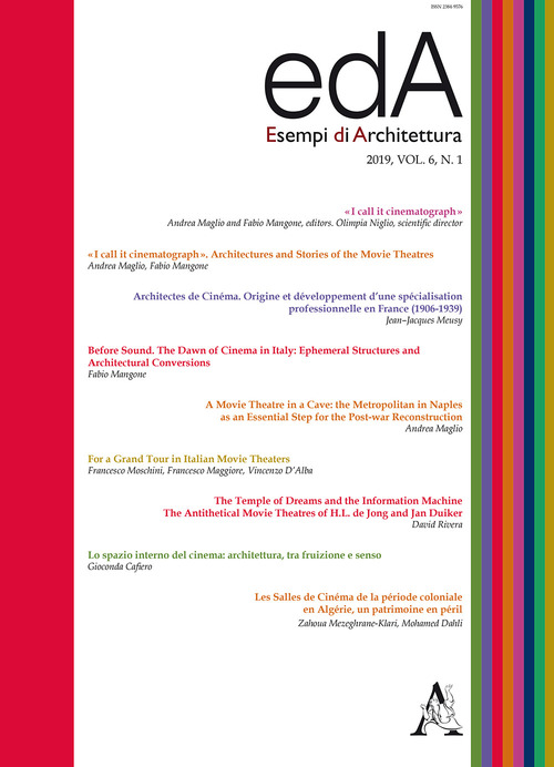 EDA. Esempi di architettura 2019. International journal of architecture and engineering