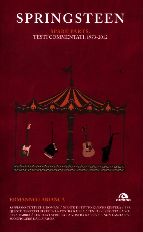 Springsteen. Spare parts. Testi commentati. 1973-2012