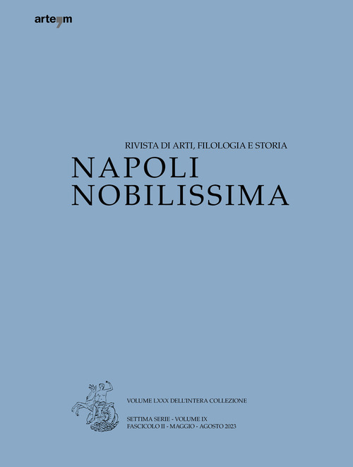 Napoli Nobilissima. Rivista di arti, filologia e storia. Settima serie