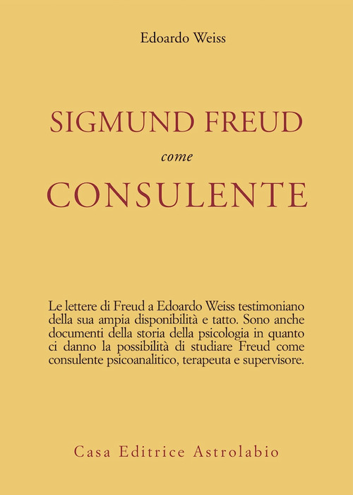 Sigmund Freud come consulente
