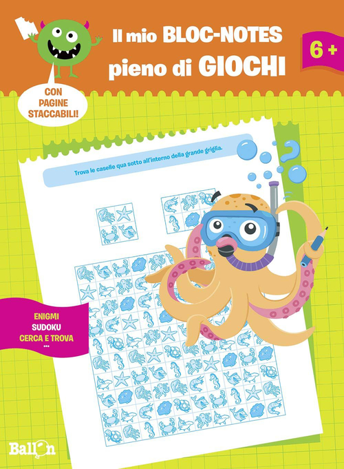 Sudoku. Il mio bloc-notes pieno di giochi