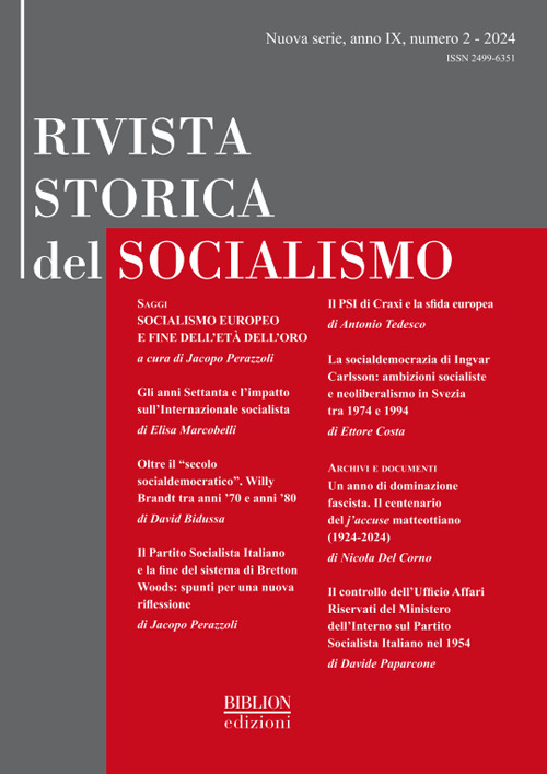 Rivista storica del socialismo