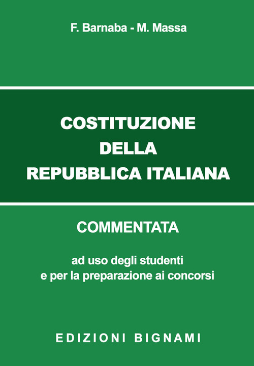 Costituzione della Repubblica italiana