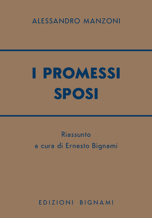 Promessi sposi. Riassunto