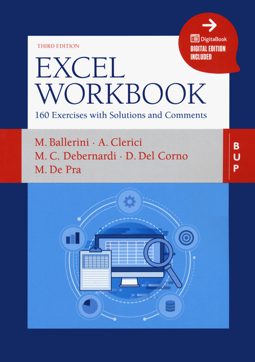 Excel workbook. 160 exercises with solutions and comments