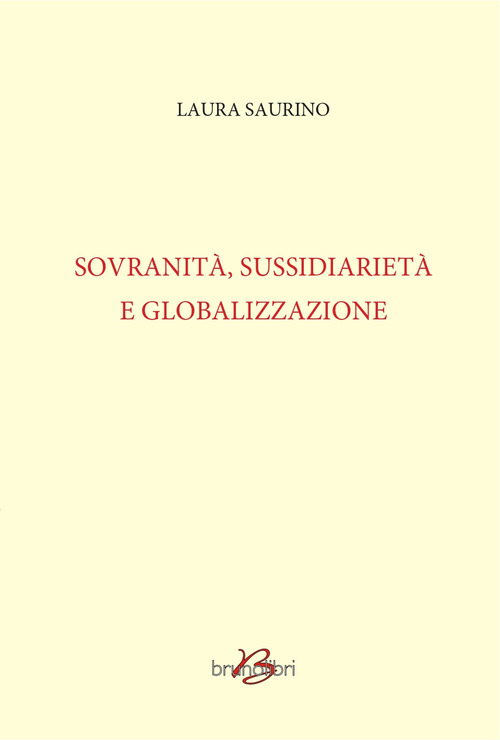 Sovranità, sussidiarietà e globalizzazione