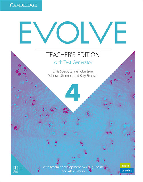 Evolve. Level 4. Teacher's Edition with Test Generator