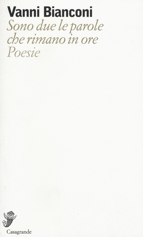 Sono due le parole che rimano in ore