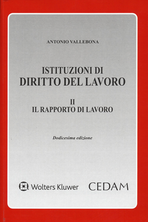 Istituzioni di diritto del lavoro