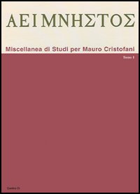 Aeimnestos. Miscellanea di studi per Mauro Cristofani