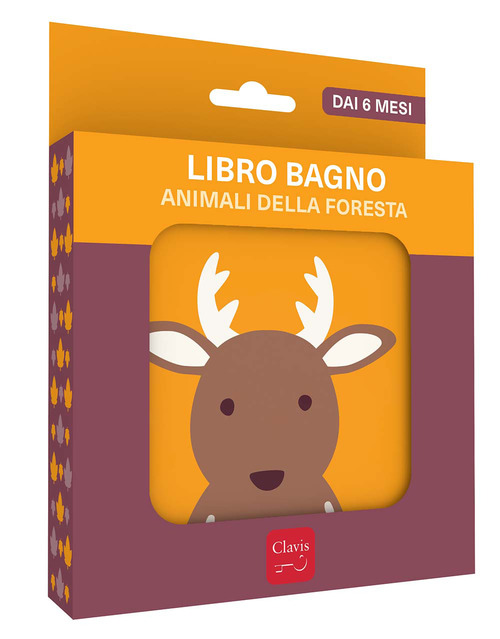 Animali della foresta. Libro bagno