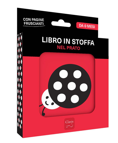 Nel prato. Libro in stoffa