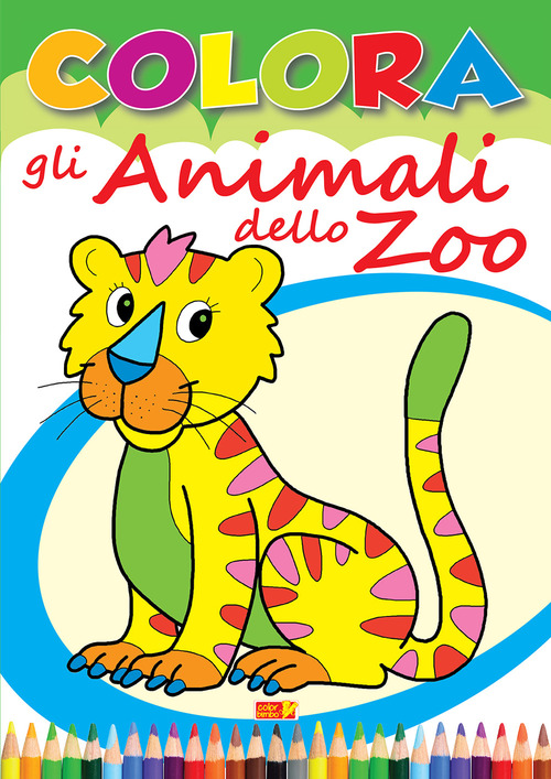 Colora gli animali dello zoo