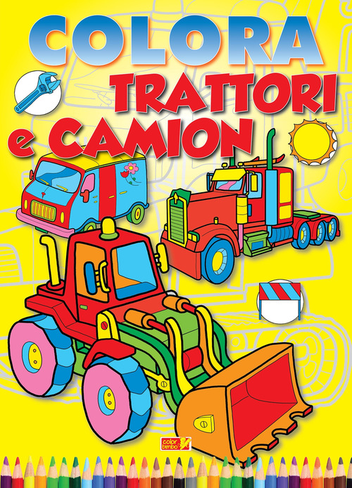 Colora trattori e camion