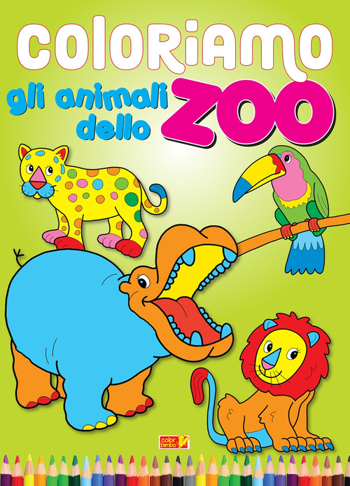 Coloriamo gli animali dello zoo