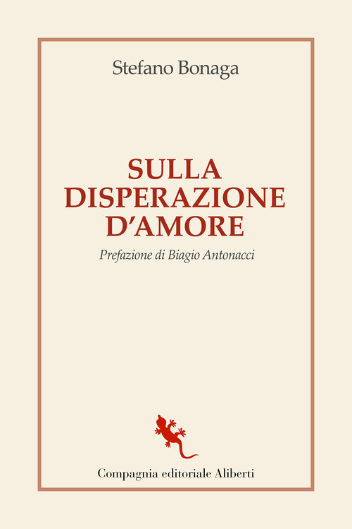 Sulla disperazione d'amore