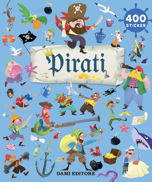 Pirati. 400 sticker