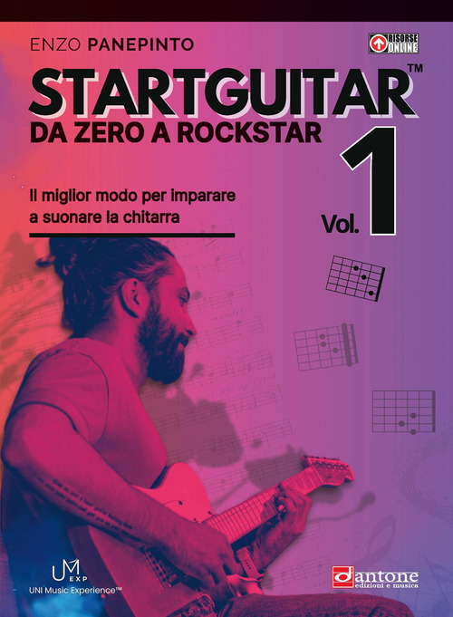 Startguitar, da zero a rockstar. Metodo per chitarra