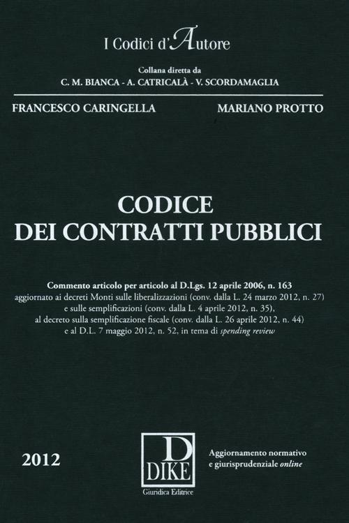 Codice dei contratti pubblici