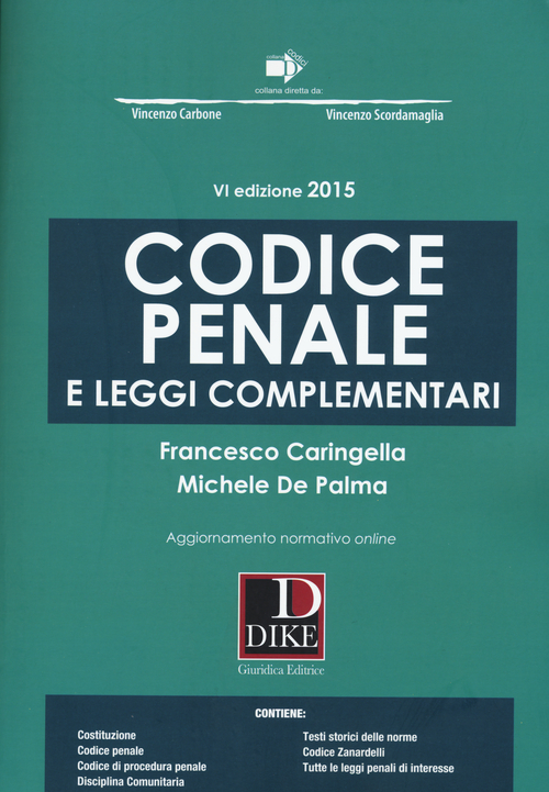 Codice penale e leggi complementari