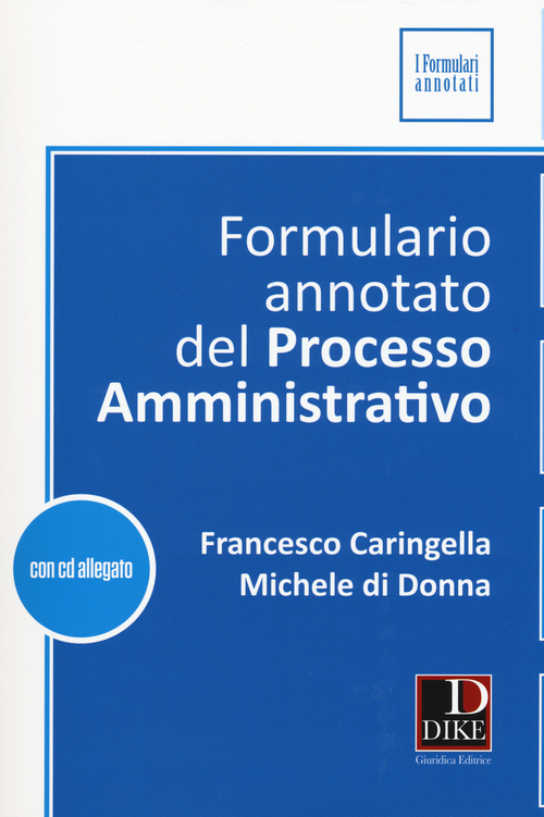 Formulario annotato del processo amministrativo