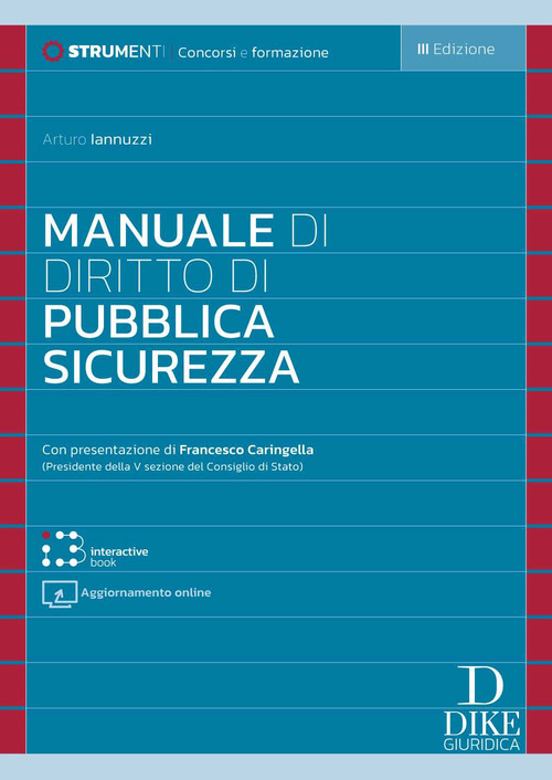 Manuale di diritto di pubblica sicurezza