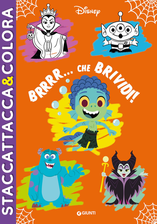 Brrr... che brividi! Disney. Staccattacca&colora. Con adesivi