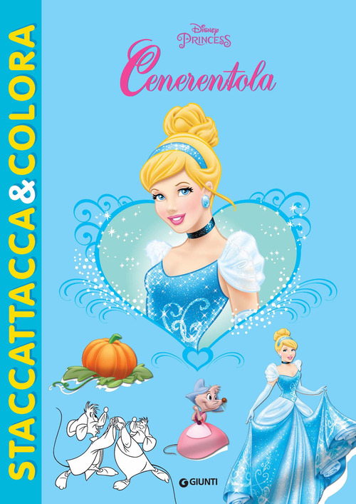 Cenerentola. Disney princess. Con adesivi