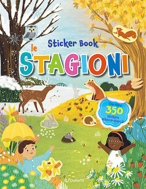 Le stagioni. Sticker book