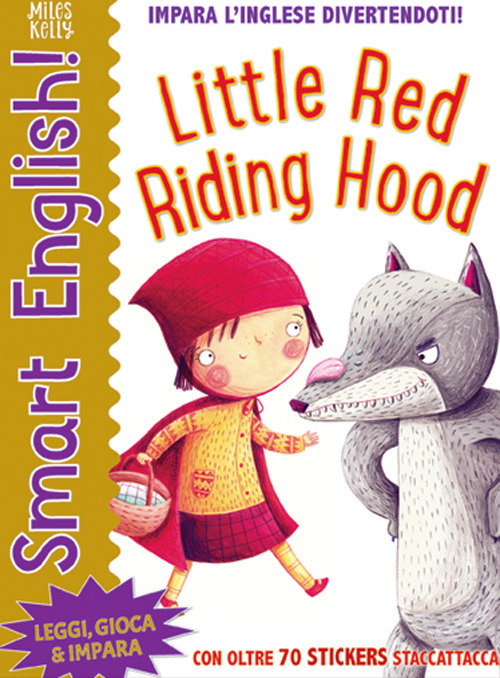 Little red riding hood. Smart english. Con adesivi