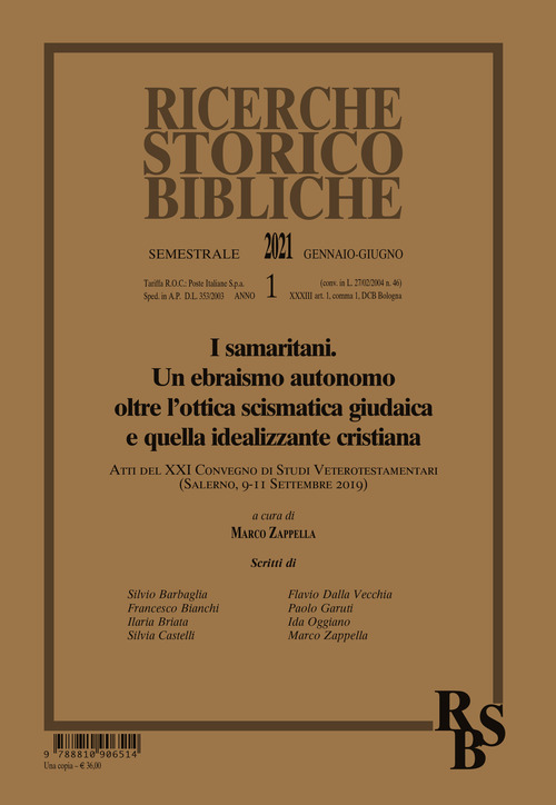 Ricerche storico-bibliche