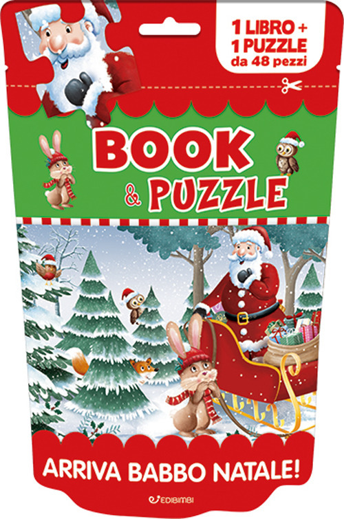 Arriva Babbo Natale! Book&puzzle
