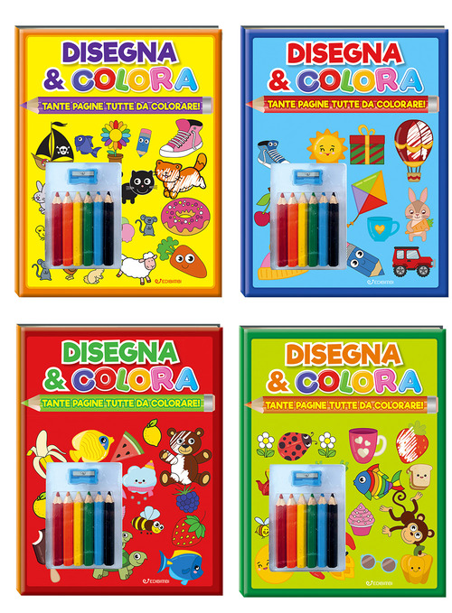 Disegna & colora con matite e temperino