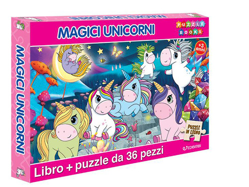 Magici unicorni. Puzzle books
