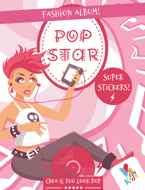 Pop star. Fashion album! Con adesivi. Ediz. illustrata