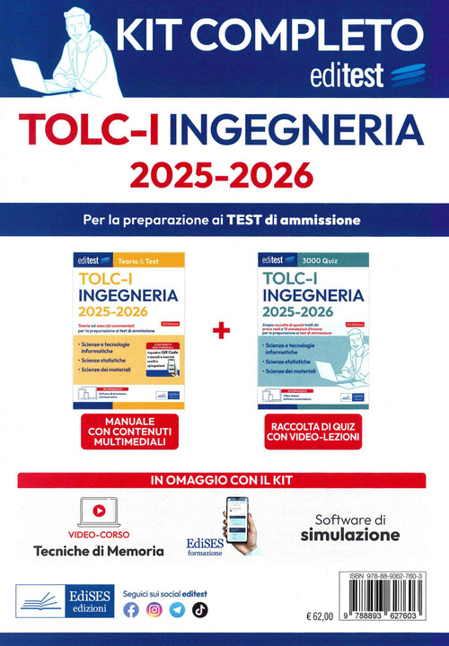 EdiTest. Kit ingegneria completo