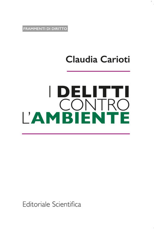 I delitti contro l'ambiente