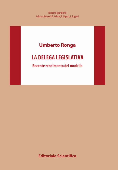 La delega legislativa. Recente rendimento del modello